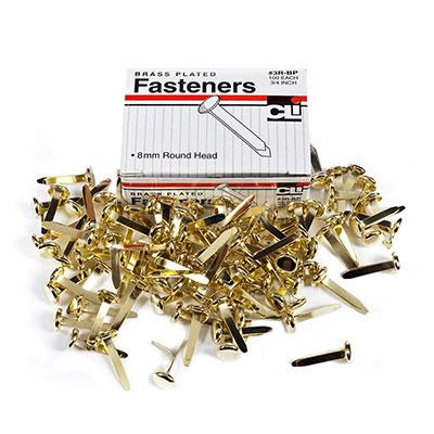Fasteners Brass Plated (1", 100 Pack) - Image 5